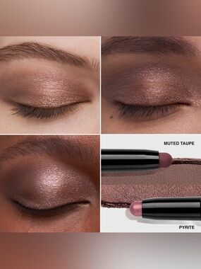 Bobbi Brown Dual-Ended Long-Wear Waterproof Eyeshadow Stick : Pyrite/Muted Taupe